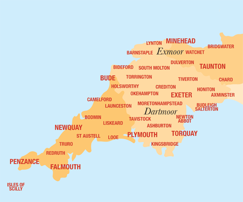 Devon and Cornwall